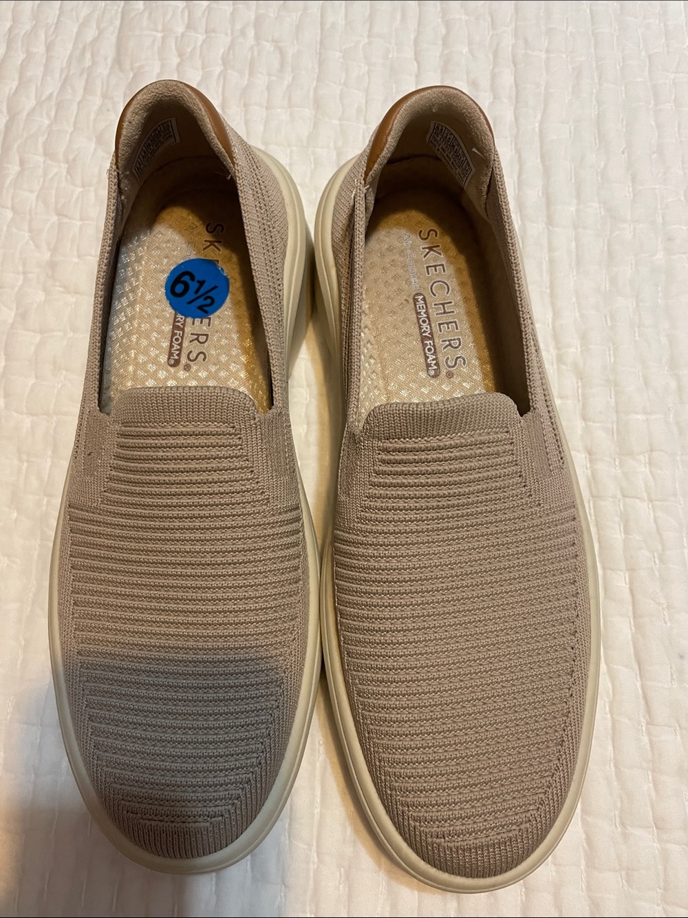 Skechers Women’s Air Cooled Memory Foam Slip-in Shoes